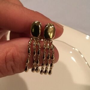 Givenchy Gold Dangle Earrings